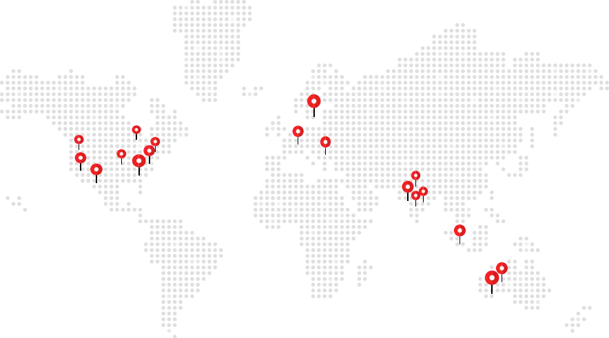 Clients Location Map image